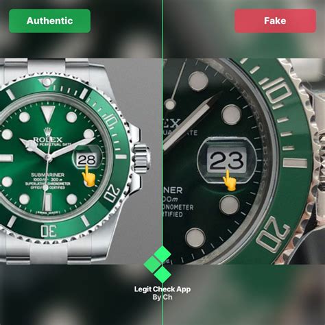 rolex submariner green fake vs real|how to check Rolex authenticity.